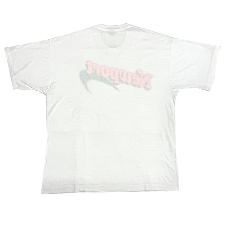 NEWPORT ニューポート 企業 WHITE XL Tシャツ
