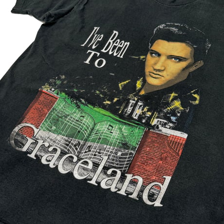 ELVIS PRESLEY エルヴィスプレスリー BLACK XL Tシャツ