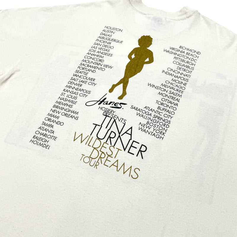 TINA TURNER WILDEST DREAMS TOUR NATURAL XL ティナ