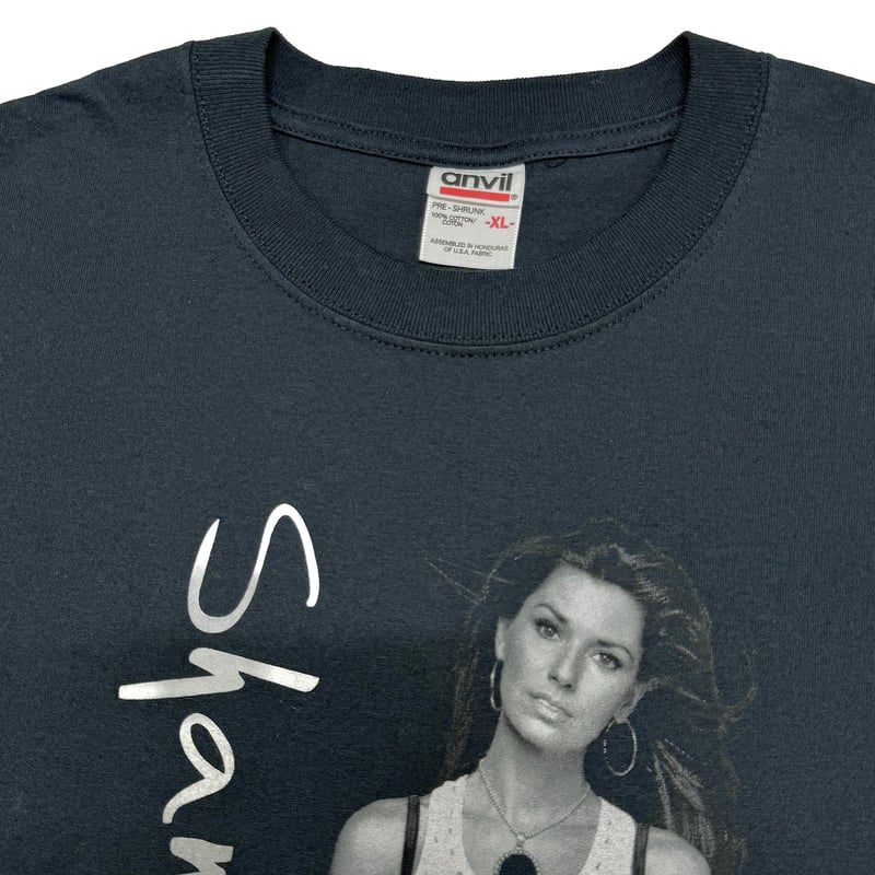 ＠美品シャナイアトゥエイン 2003-2004 ワールドツアーTシャツtt683 SHANIA TWAIN シャナイアトゥエイン BLACK XL Tシャツ | NOWWHER