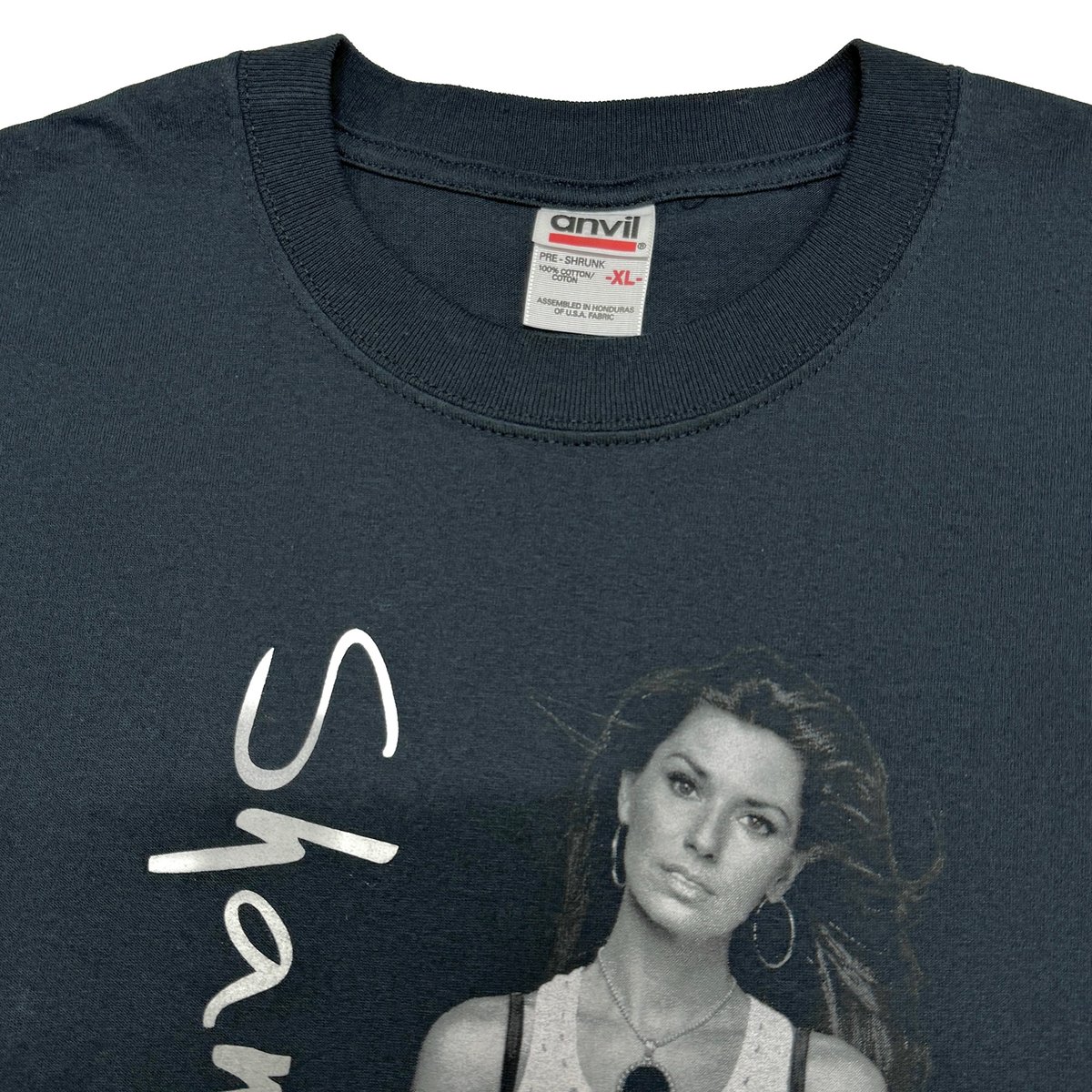 SHANIA TWAIN シャナイアトゥエイン BLACK XL Tシャツ | NOWWHER
