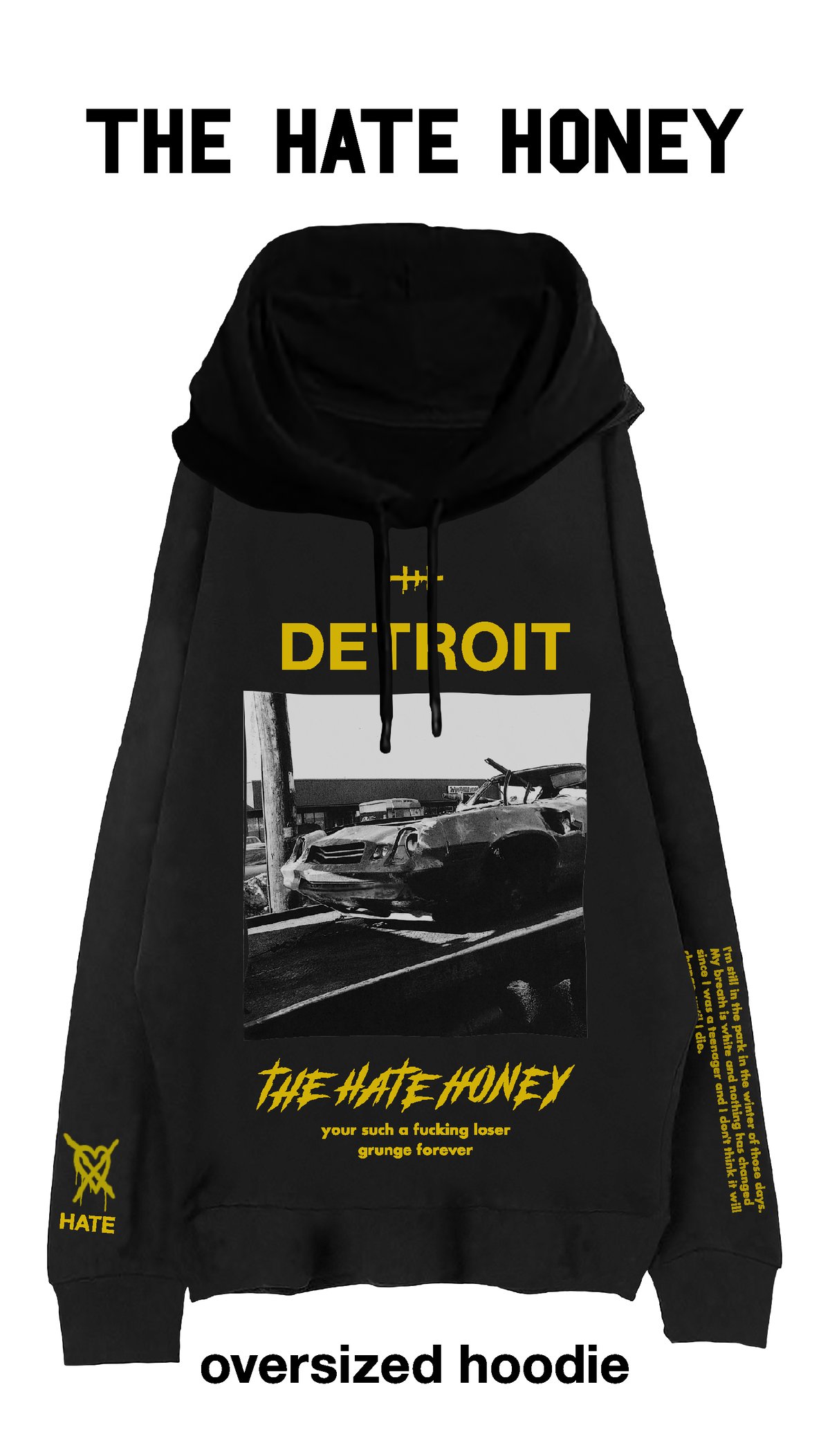 the hate honey ヘイトハニー hoodie パーカー parka the hate honey ヘイトハニー hoodie パーカー parka