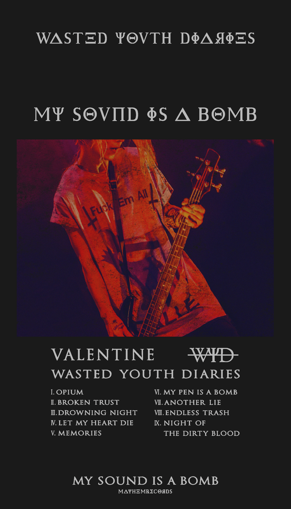 Blood For Blood / Wasted Youth〜 1000枚限定 Blood For Blood / Wasted Youth〜 1000枚限定 Blood For Blood