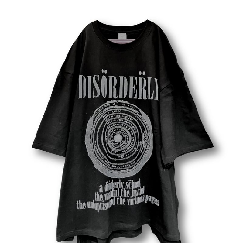Ä DISORDERLY SCHOOL : Evil fault, oversized tee