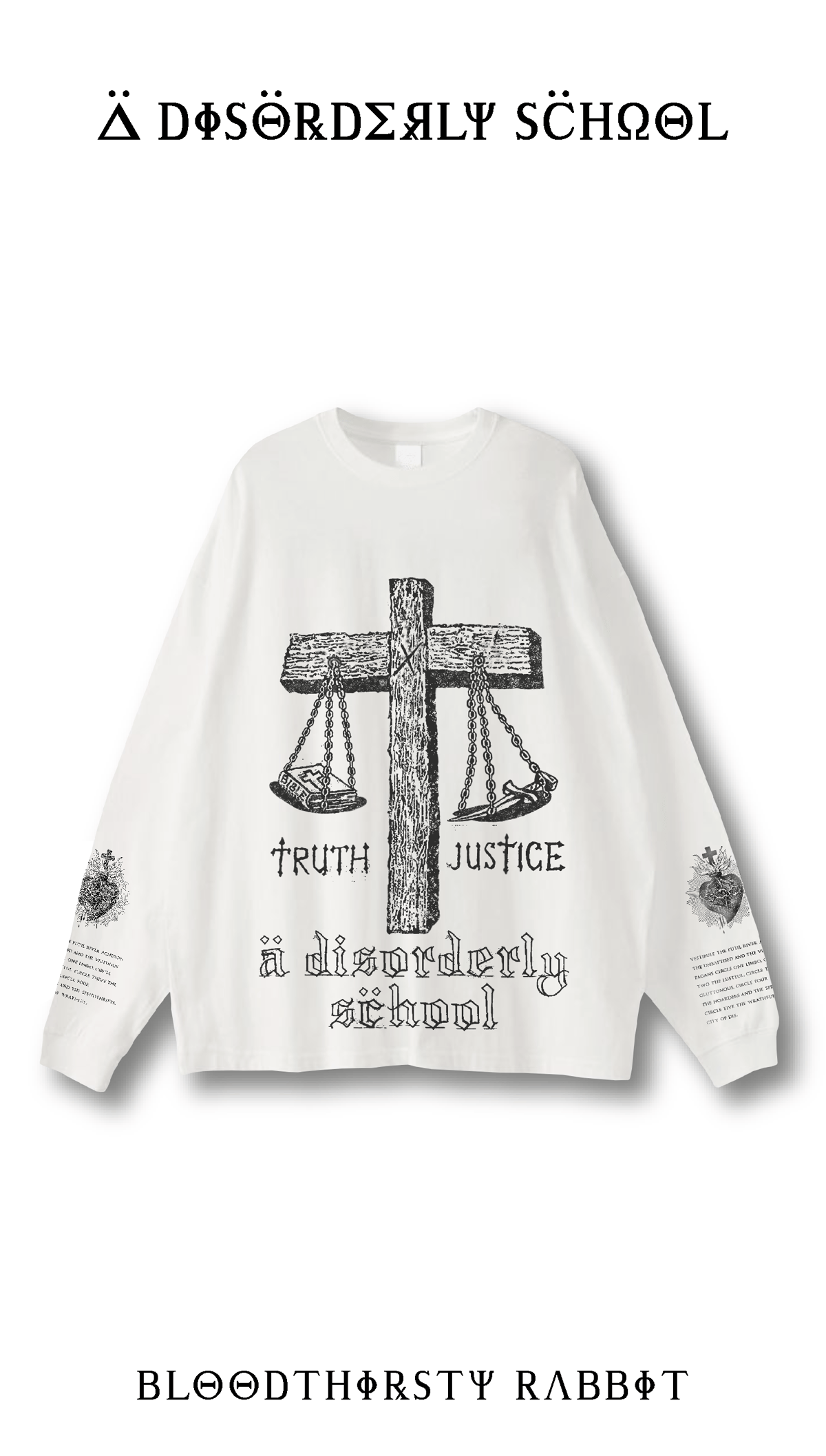 Ä DISORDERLY SCHOOL : Scales of Justice. oversi