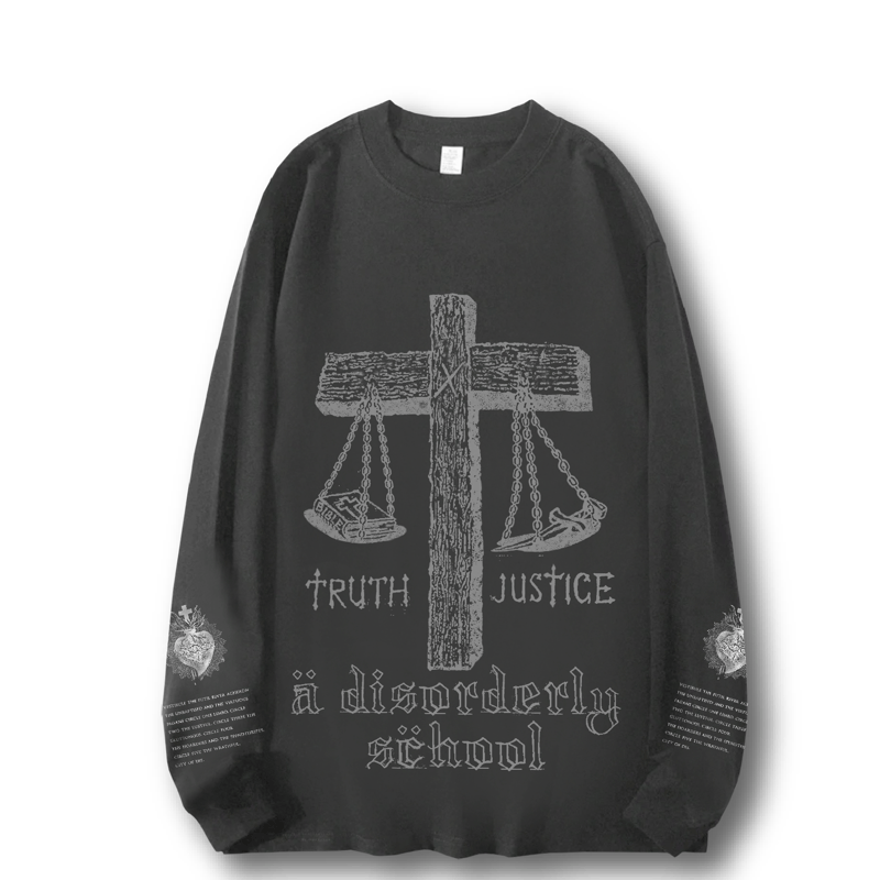 Ä DISORDERLY SCHOOL : Scales of Justice. oversi