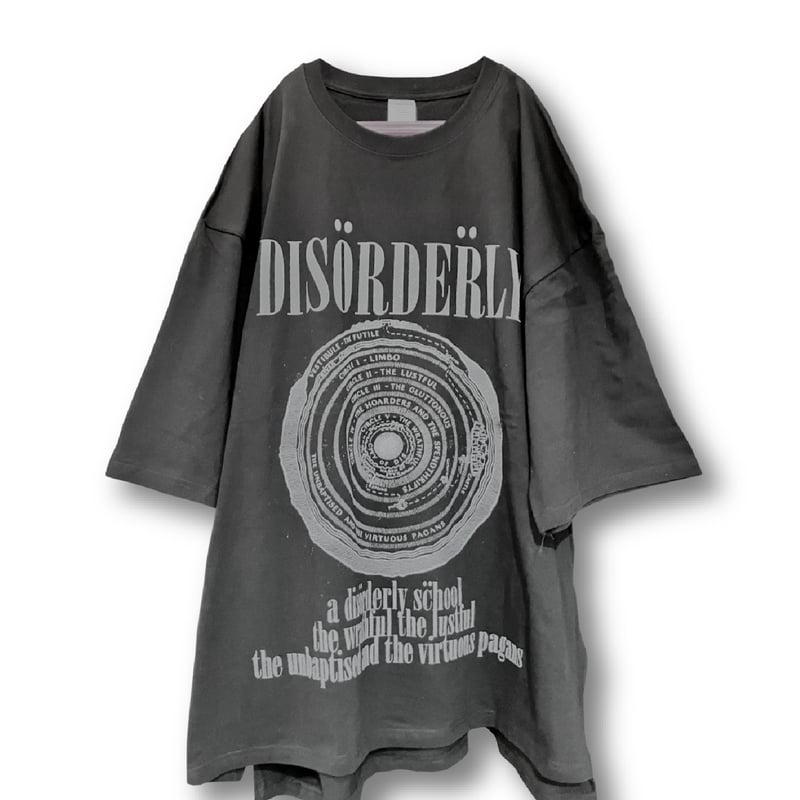 Ä DISORDERLY SCHOOL : Evil fault, oversized tee