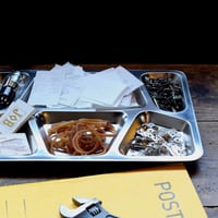 DULTON   STAINLESS COMBO PLATE D