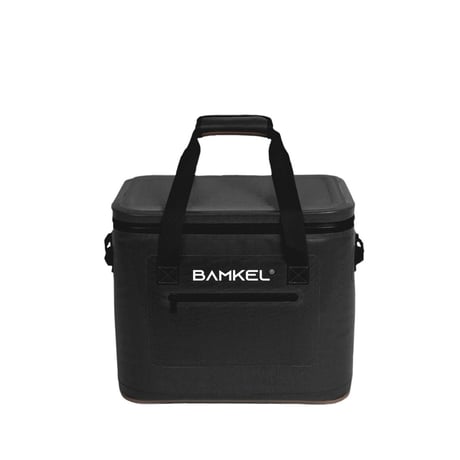 BAMKEL ソフトクーラーボックス 25L 長時間 保冷 防水 韓国ブランド バンケル Color BLACK