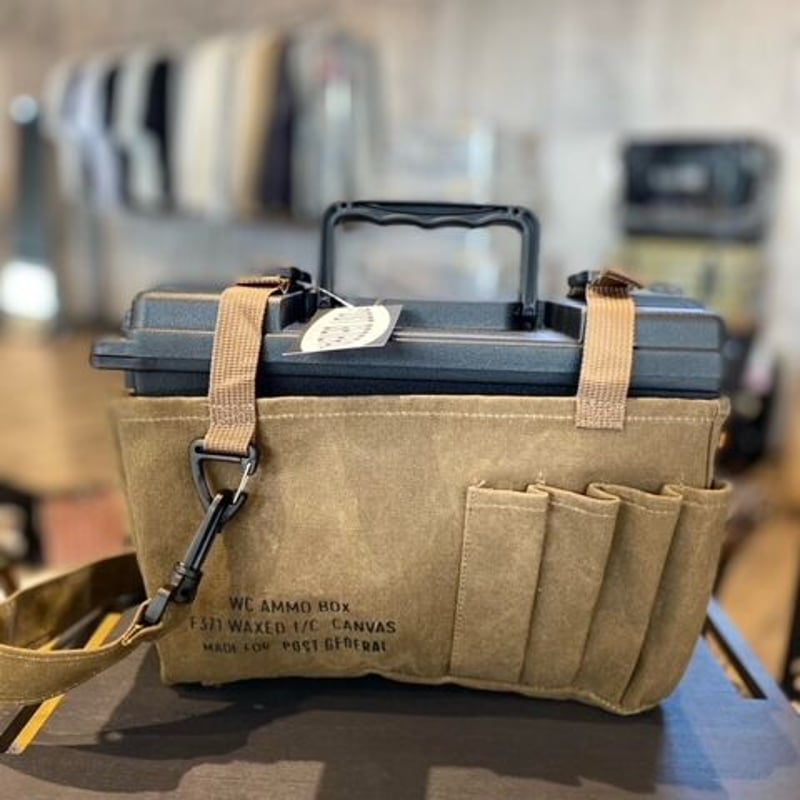 ワックスドキャンバス アンモツールボックス（2色） POST GENERAL