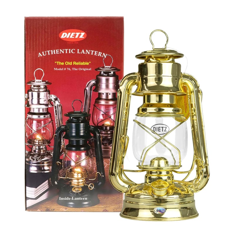 The Old Red Authentic Lantern ゴールド