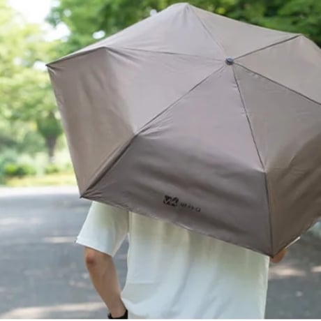 WAQ Field Umbrella 日傘 折りたたみ 自動開閉 UPF50+ 遮光率100% 晴雨兼用