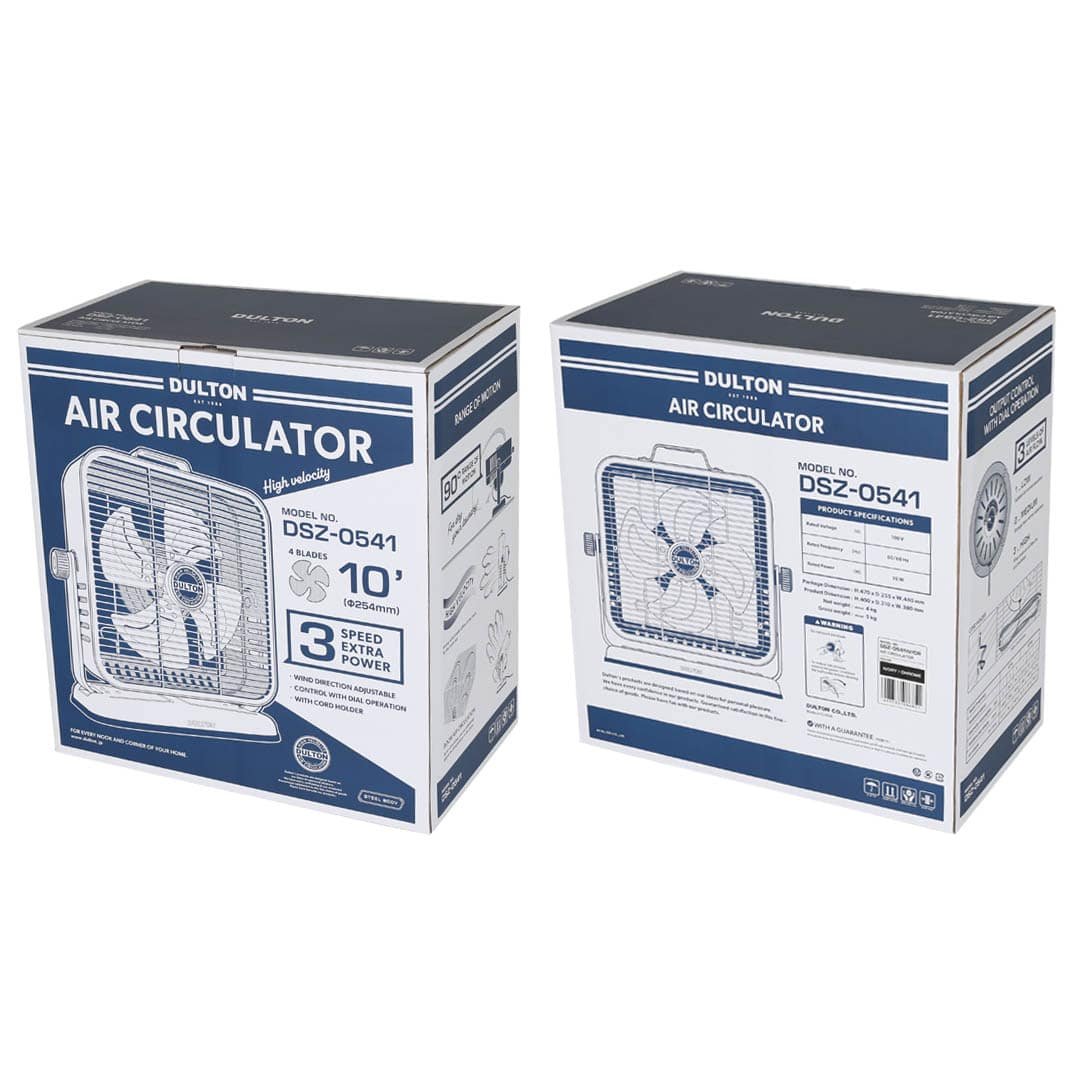 AIR CIRCULATOR CR/BK DULTON | LUCROAC ONLINE S