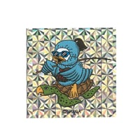 NANGA  HOLOGRAPHIC GAAACY SQUARE STICKER  URASHIMA