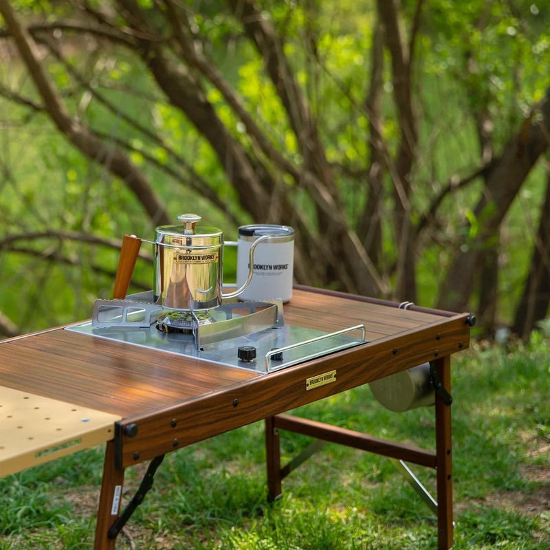 ブルックリンワークステーブルIGT フラットバーナーキャンプ美品