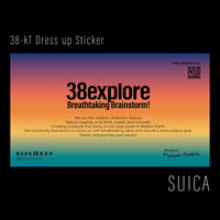 38-kT Dress up Sticker　SUICA