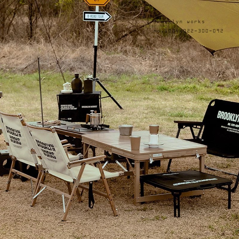 Brooklynworks ダブル ベンチチェア (フルセット) キャンプ 【公式通販】