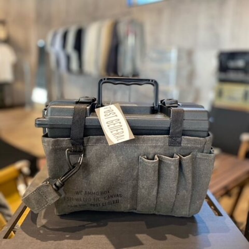 ワックスドキャンバス アンモツールボックス（2色） POST GENERAL