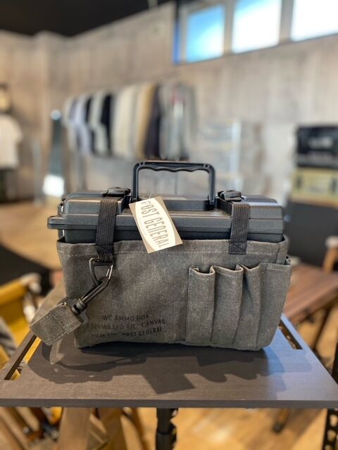 ワックスドキャンバス アンモツールボックス（2色） POST GENERAL