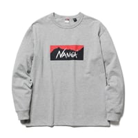 ECO HYBRID BOX LOGO L/S TEE / エコハイブリッド ボックスロゴ ロングスリーブティー
