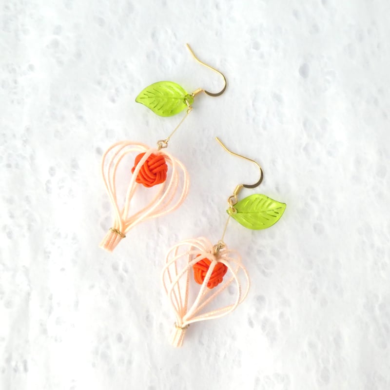 ぽっち★水引ピアス おまとめ5点 ∞かちゃかちゃ∞/水引ピアス | tietie kanazawa