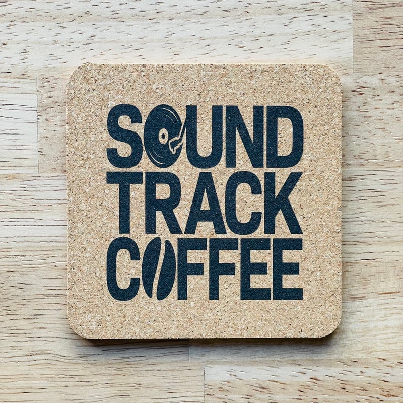 オリジナル ロゴ コルク コースター | SOUND TRACK COFFEE
