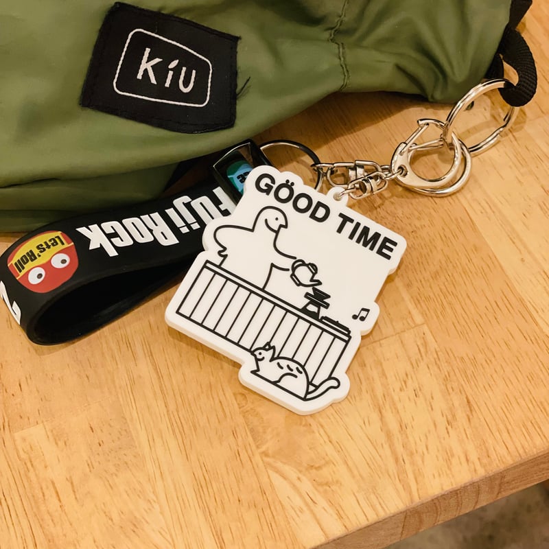 GOOD TIME RUBBER KEY CHAIN | SOUND TRACK COFFEE