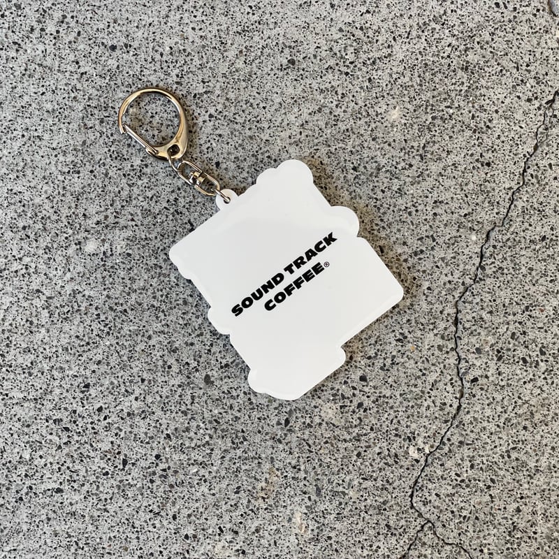 GOOD TIME RUBBER KEY CHAIN | SOUND TRACK COFFEE