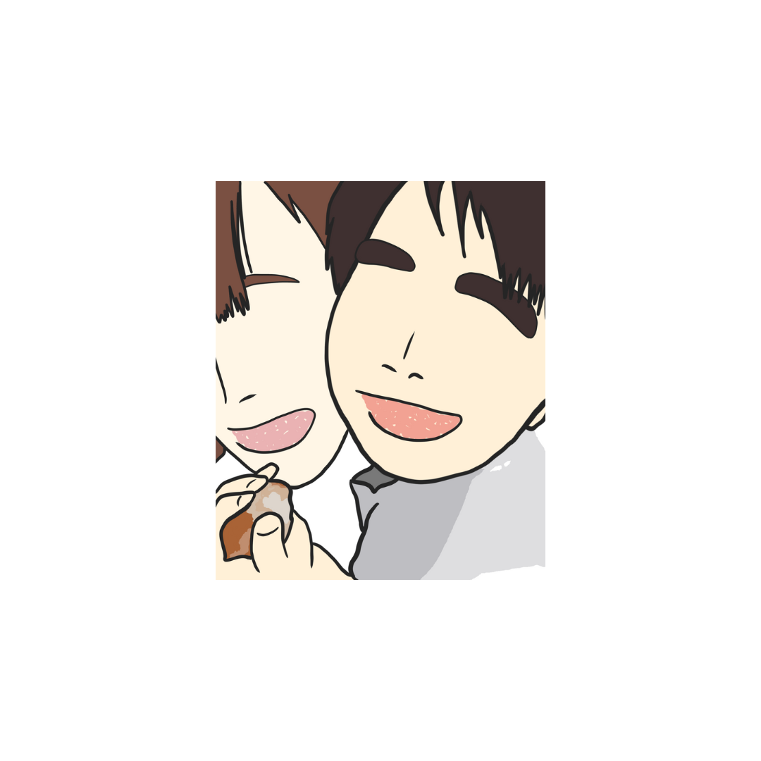 KM様　オーダー依頼用写真イメージ イラストオーダー 写真2次元化オーダー イラスト