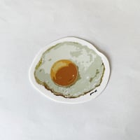 いつもの朝の目玉焼き