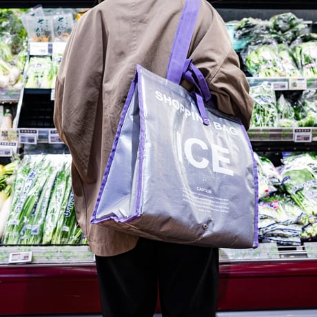 VETLER べトラー SHOPPING ICE BAG パープル