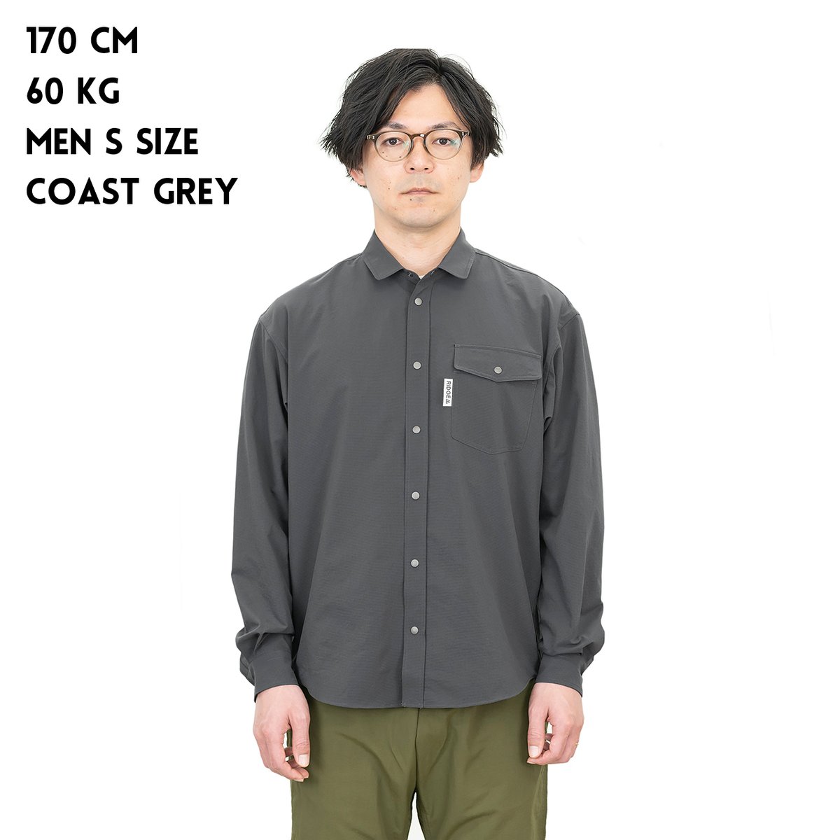 RIDGE MOUNTAIN GEAR リッジマウンテンギア Basic Long Slee