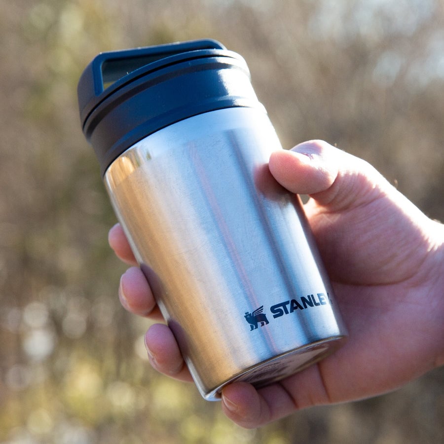 希少絶版【STANLEY】旧ロゴ スタンレー 蓋付きマグカップ