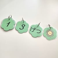 日めくりカレンダーパーツ(ひらがな)