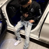Rhinestone Denim