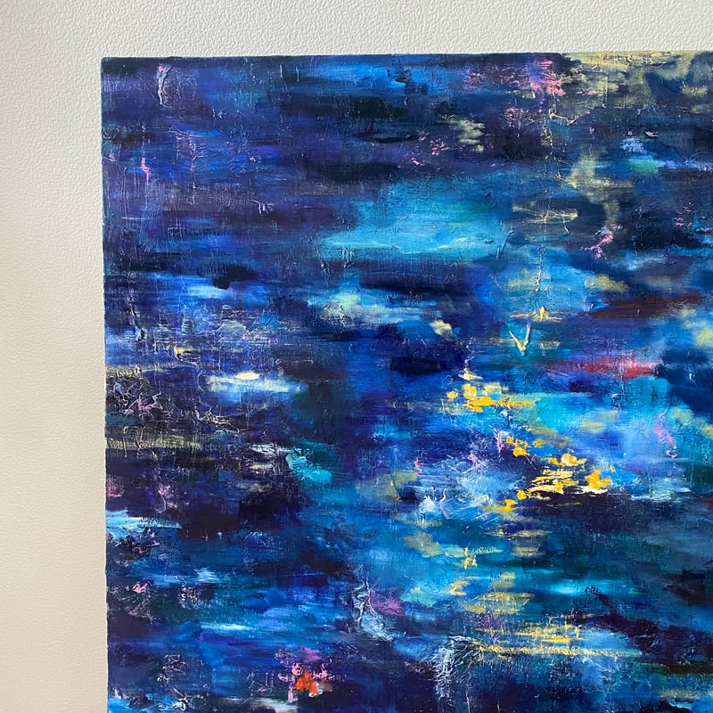 原画】 『透明な水辺』 (F50) 仮額付き | AO Art Works