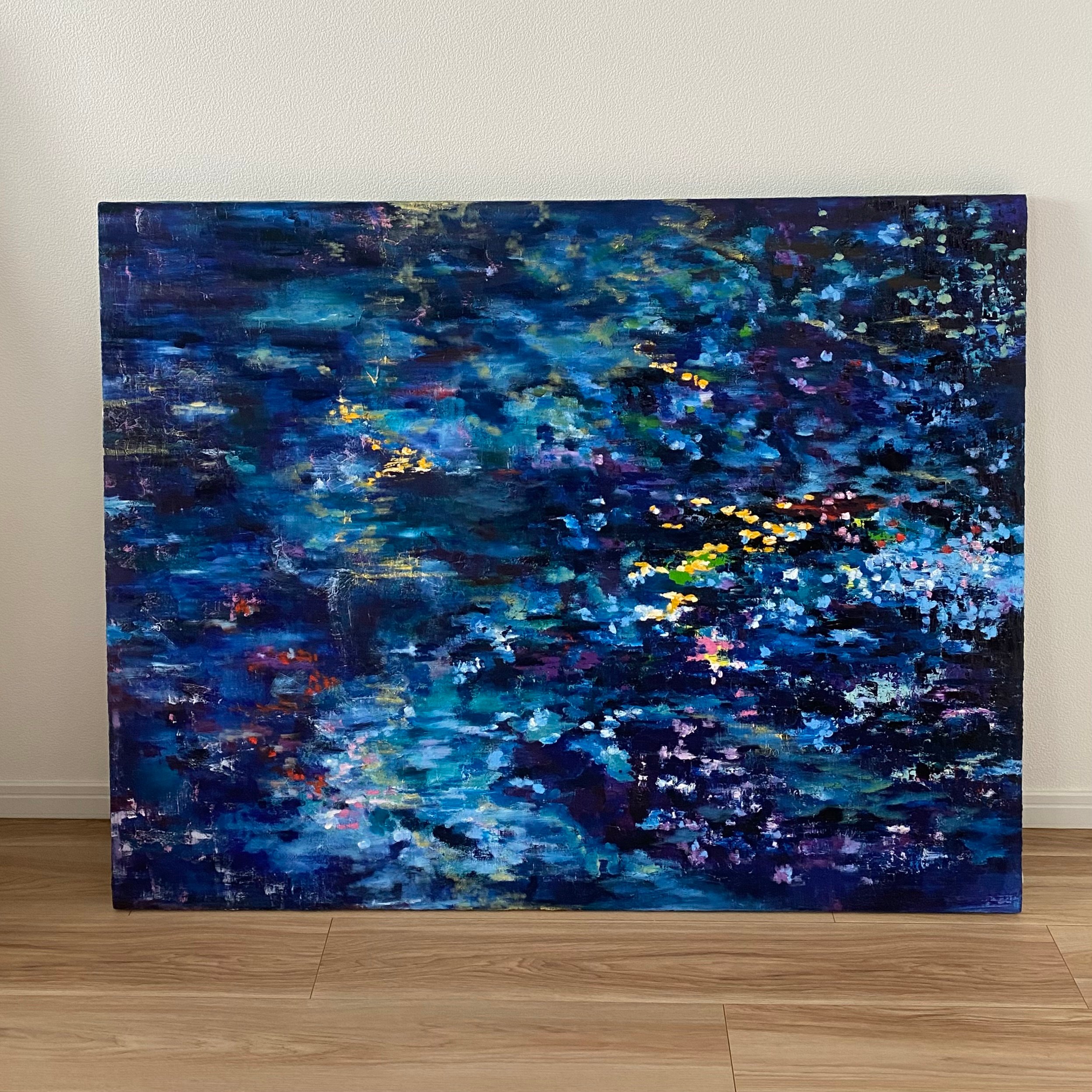 原画】 『透明な水辺』 (F50) 仮額付き | AO Art Works