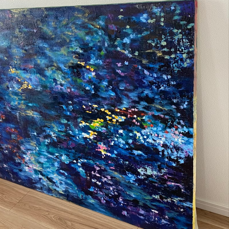 原画】 『透明な水辺』 (F50) 仮額付き | AO Art Works