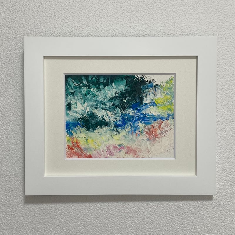 絵画 「オッ!久しぶり」河本和子作 静物画/油絵/風景画/抽象画