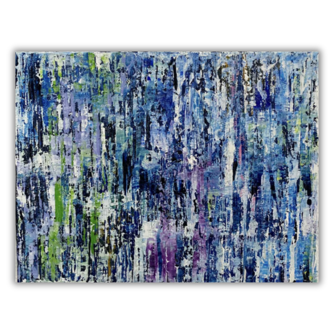 原画】優しい雨 (F0) | AO Art Works 原画】優しい雨 (F0) | AO Art Works