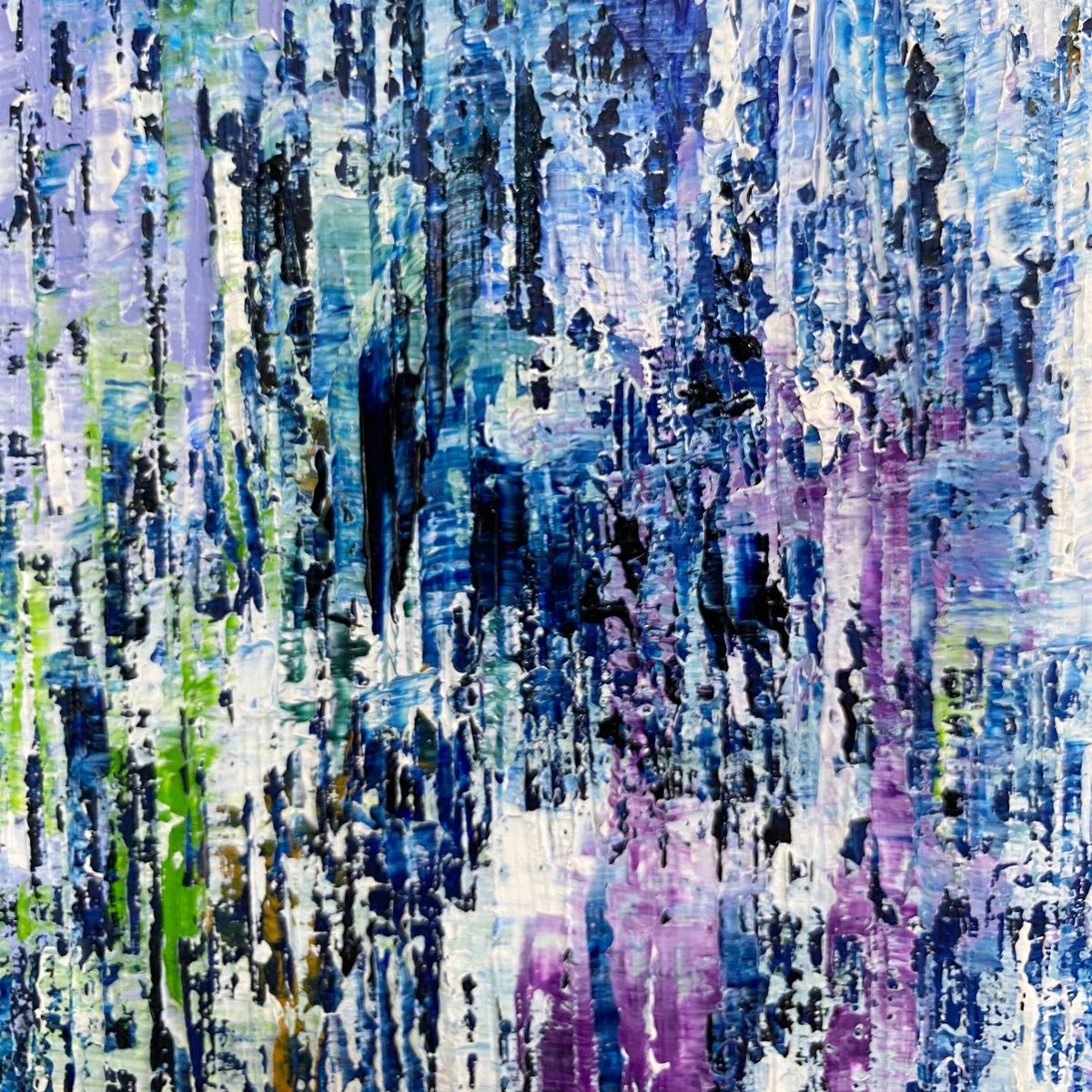 原画】優しい雨 (F0) | AO Art Works 原画】優しい雨 (F0) | AO Art Works
