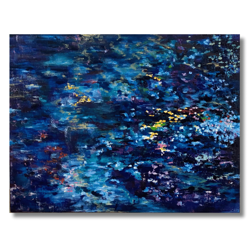 原画】 『透明な水辺』 (F50) 仮額付き | AO Art Works