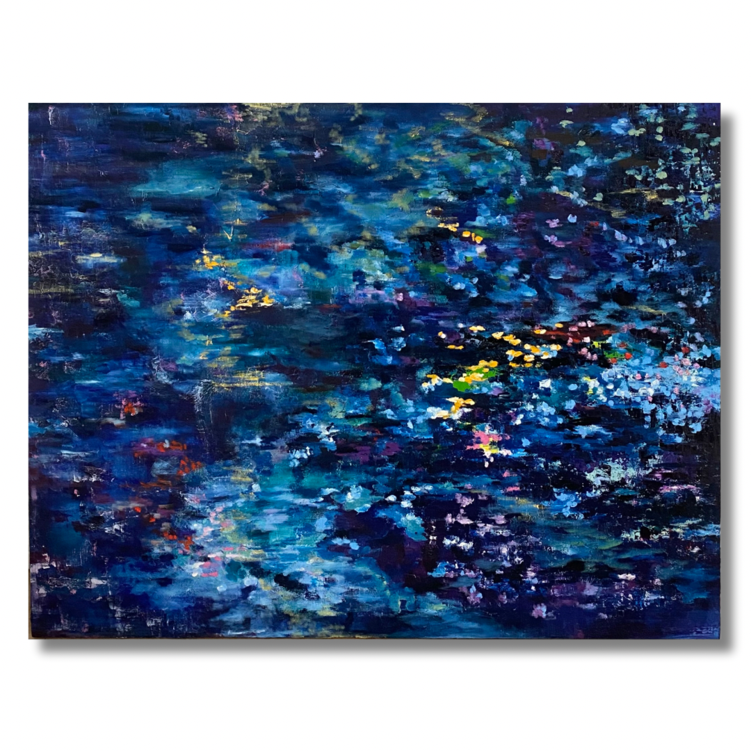 原画】 『透明な水辺』 (F50) 仮額付き | AO Art Works