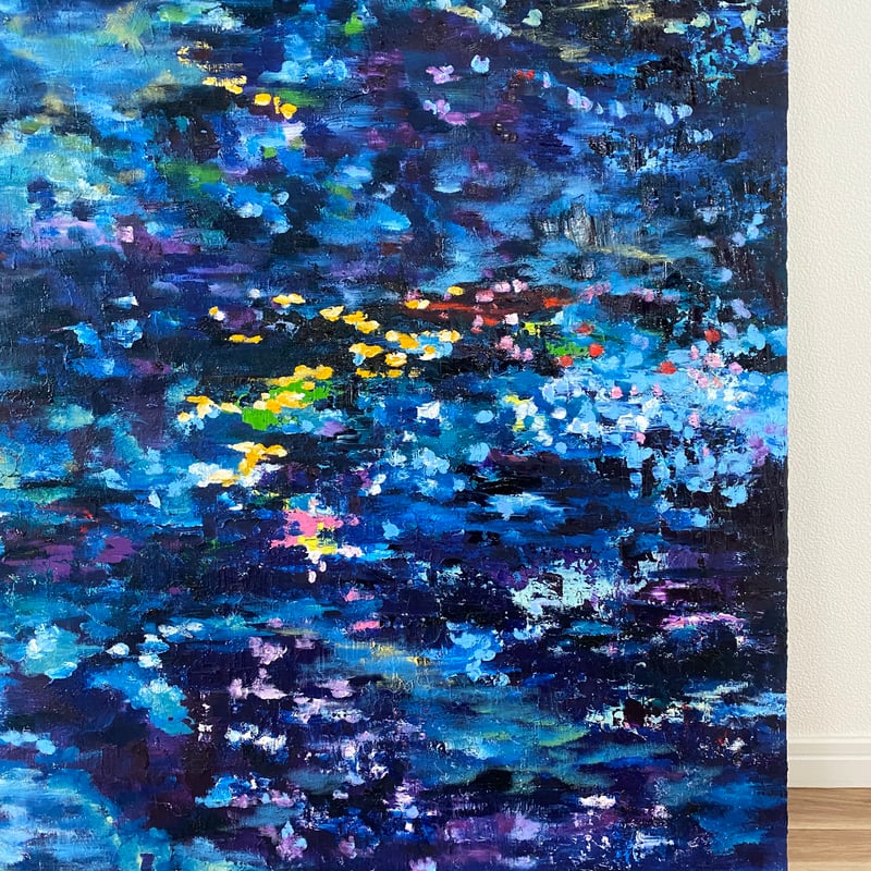 原画】 『透明な水辺』 (F50) 仮額付き | AO Art Works