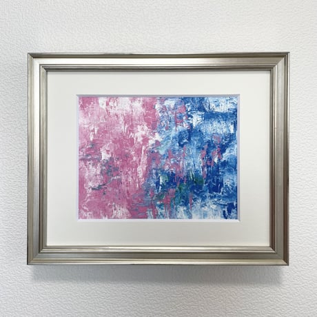 【原画】 水辺 (F0) 額付き