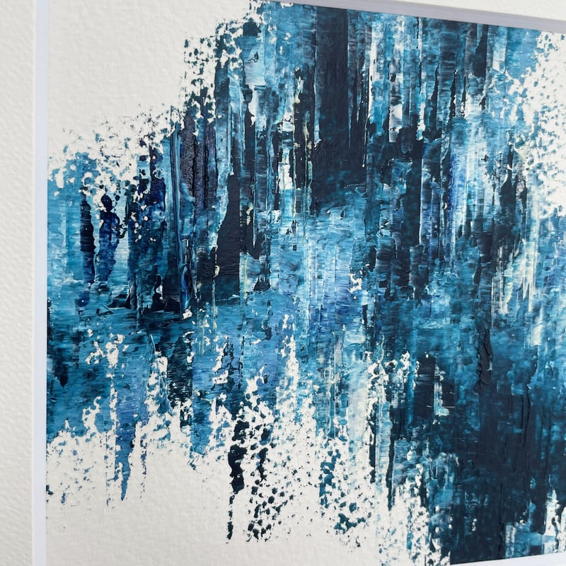 余韻＃08】 絵画 原画 額装 絵画 いとのいちえ 通販 16652463