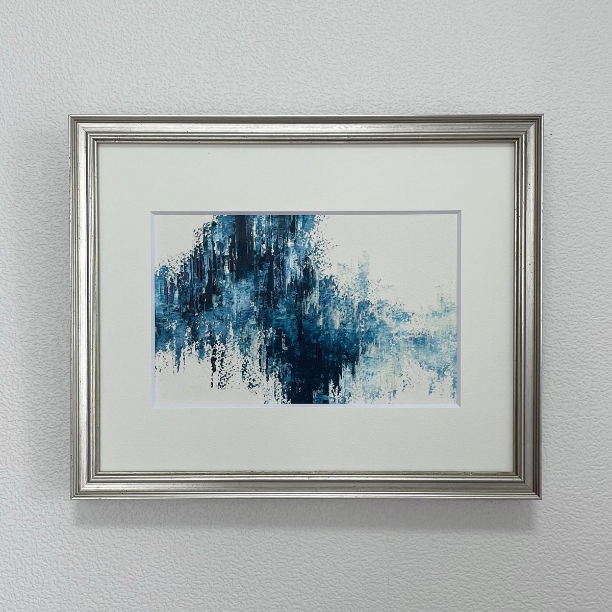 私たちの存在X-Ⅱ / 抽象画 77×56㎝ B2 額縁セット 原画1点 モダン 私たちの存在X / 抽象画 77×56㎝ B2 額縁セット 原画1点のみ