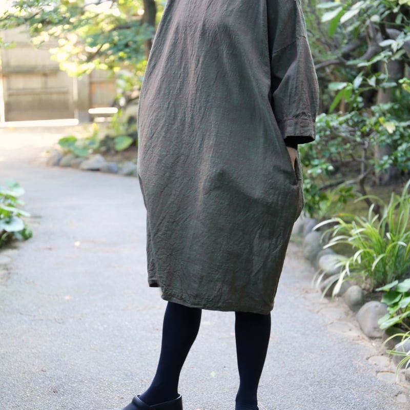 HARAPPA「スモックワンピース ロング丈」 | 洋館gallery ROJI HARAPPA「スモックワンピース ロング丈」 | 洋館gallery ROJI