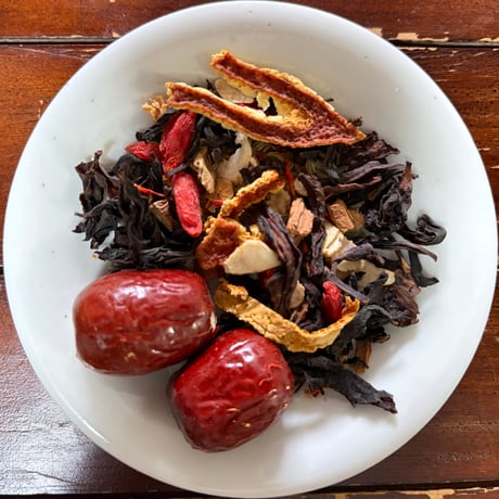 灯香妃茶『 茶縁オリジナル・ブレンド薬膳茶 〜 ポカポカの素 』