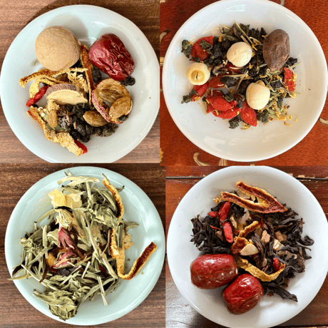 茶縁オリジナルブレンド 薬膳茶 4種 ”お試し” セット 『 飲みやすさ・美味しさにこだわったオリジナル・ブレンドの薬膳茶 』